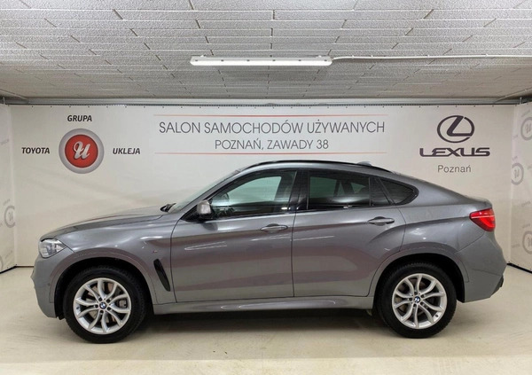 BMW X6 cena 194900 przebieg: 110849, rok produkcji 2018 z Poznań małe 211